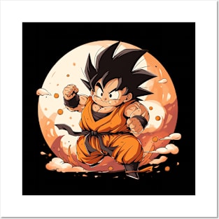 fat goku Posters and Art